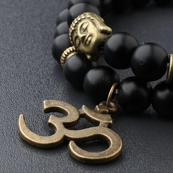 Gemstone Meditation Mala bracelet - Picture 11 of 11